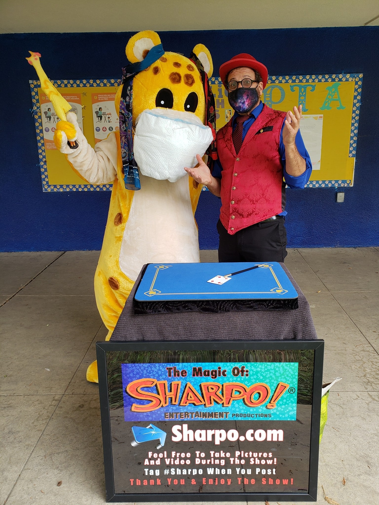 A Sharpo Magic Appearance at the best elementary school in the San Fernando Valley!