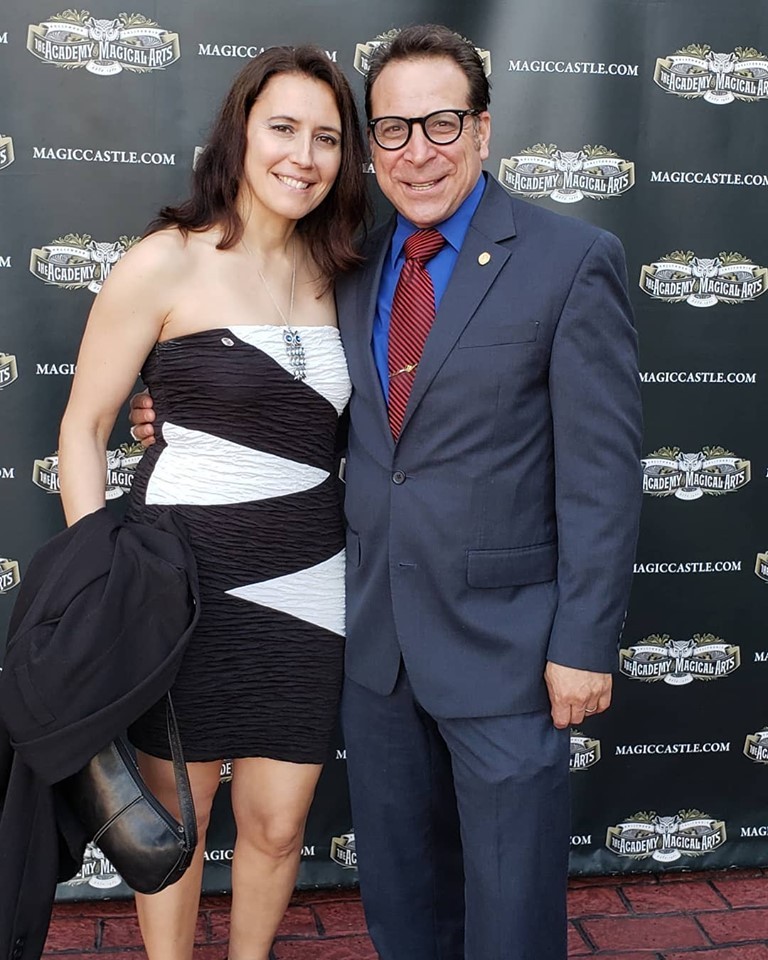 Sharpo!® and Nora at the Magic Castle